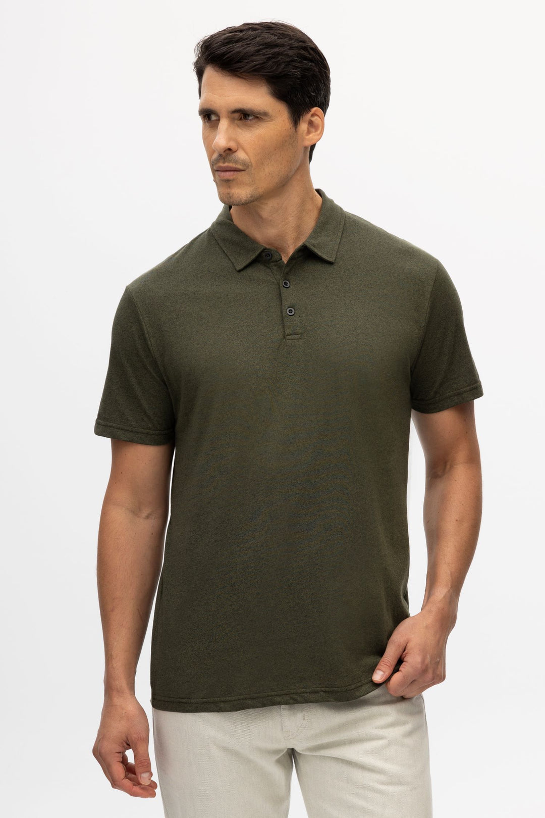 Leon Khaki Polo