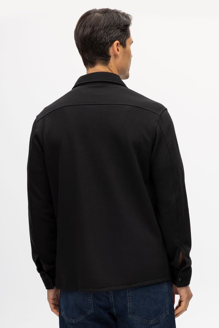 Travis Black Overshirt