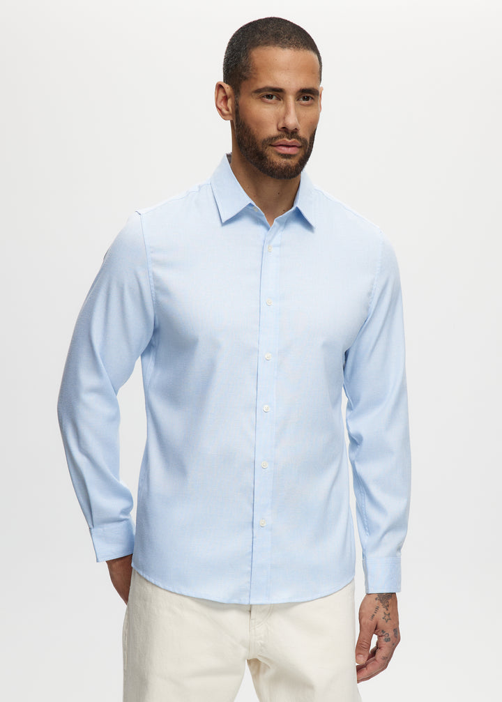 Ryan  Soft Touch Pale Blue Shirt