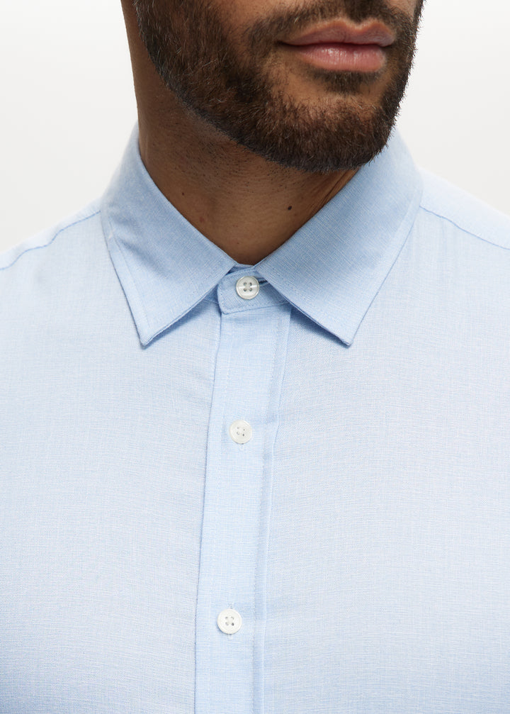 Ryan  Soft Touch Pale Blue Shirt