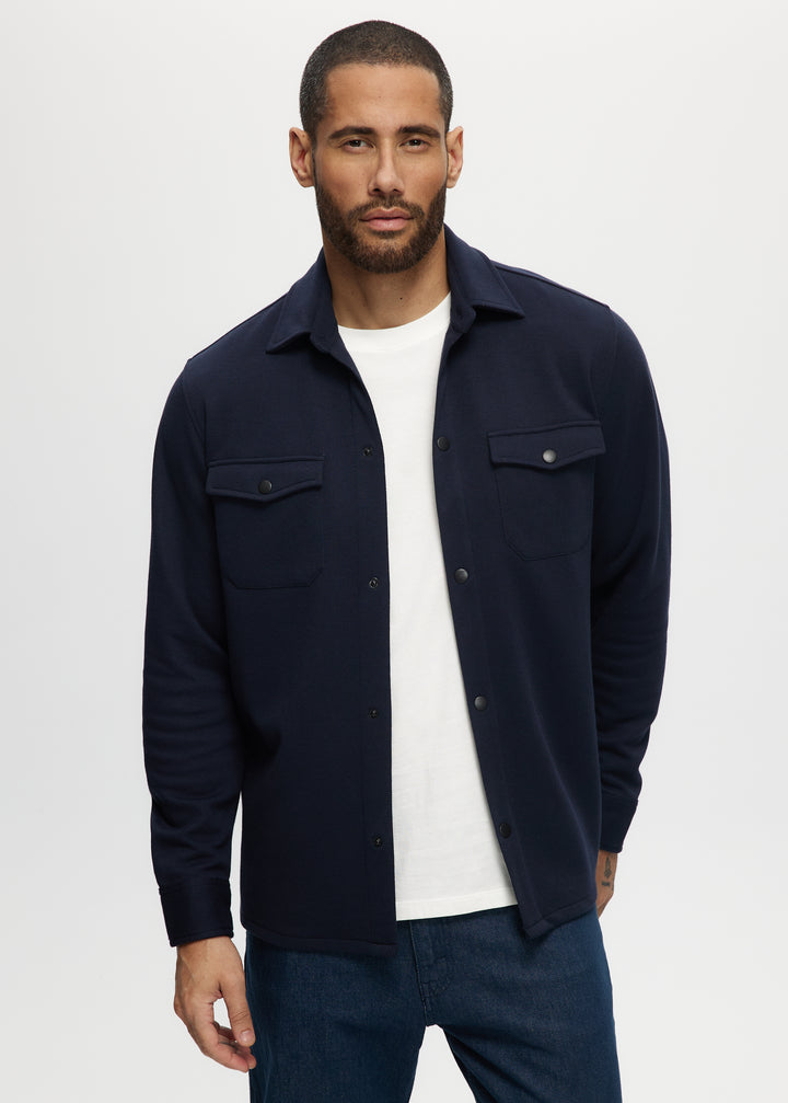 Travis Navy Overshirt