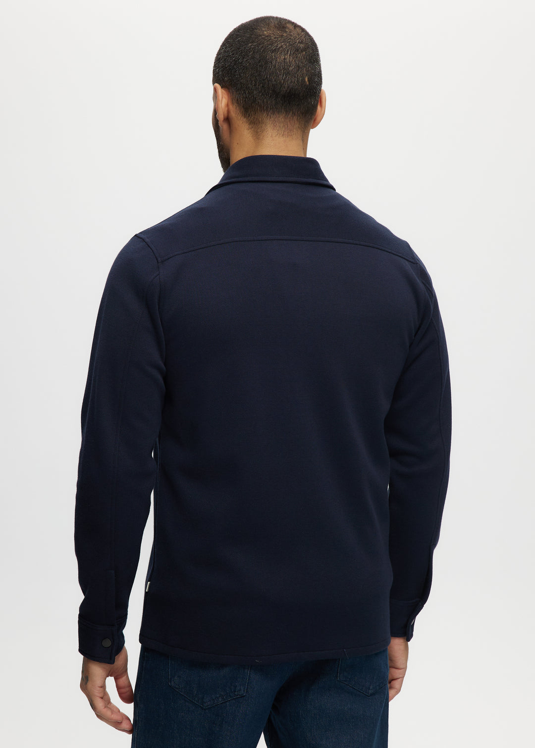 Travis Navy Overshirt