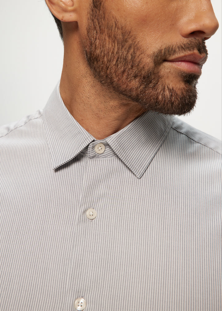 LS Bamboo Stripe Shirt